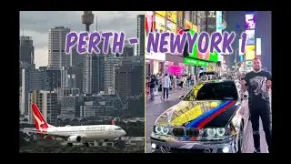 my first time travel to newyork USA FROM PERTH AUSTRALIA 2023