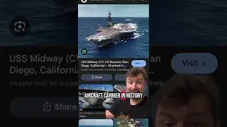 Ship CRASHES into us aircraft carrier #shorts