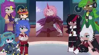 Sonic characters react to milim nava | Rimuru tempset | Slime | Gacha life