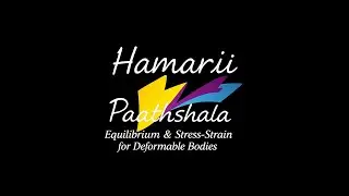 Strength of Materials: Lecture-7: Equilibrium and Stress&ndash;Strain Definitions for Deformable Bodies.