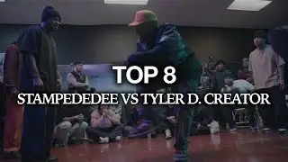TOP 8 - Stampededee vs Tyler D. Creator | The Shadow Realm 1 V 1 HipHop Battle