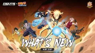 Free Fire MAX x NARUTO SHIPPUDEN | What's New?