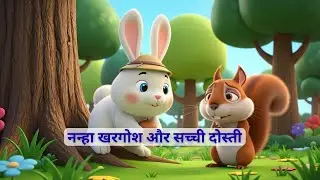 नन्हा खरगोश और सच्ची दोस्ती 🐰 | बच्चों की प्यारी सीख वाली कहानी