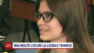 Anul acesta au fost alocate mai multe locuri învățământului profesional și dual