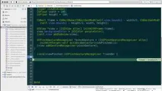 Adding UIPinchGestureRecognizer Programmatically