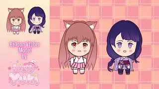 Cute Vtuber Chibi Models