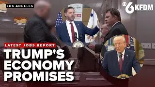 Trump promises 'economic boom' as latest jobs report complicates administration's message