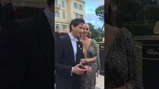 Adrien Brody and Georgina Chapman AmfAR Gala Cannes