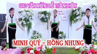 GLVN CELEBRATES THE WEDDING CEREMONY OF MINH QUY - HONG NHUNG, BAN HOI, CHIENG MUNG MAI, SON, SON LA