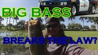 Cops called while Fishing! (Big Bass)
