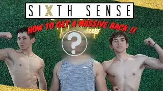 HOW TO GET A MASSIVE BACK @6TH SENSE GYM!!