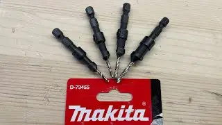 Makita D-73455 Countersink Bit Set 4 Piece - Set burghie cu zencuitor, pentru lemn