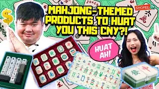 Shopee Haul: We Review Mahjong Themed Products?! | ShopeeTV