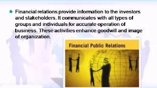 The Role of Public Relations in an Organization