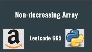 Leetcode 665. Non-decreasing Array