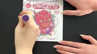 PJ Masks Magic Ink Pictures!