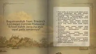 GERMAN HISTORICAL SCHOOL (Friedrich List)
