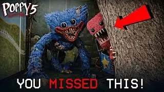 You Missed These Hidden Details in Poppy Playtime Chapter 5 Gameplay Trailer 😱