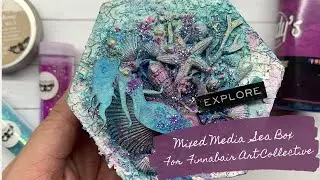 Sea Altered Mixed Media Box