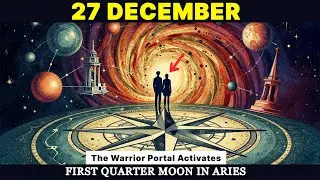 FIRST QUARTER MOON IN ARIES: The Warrior Portal Activates Dec 27
