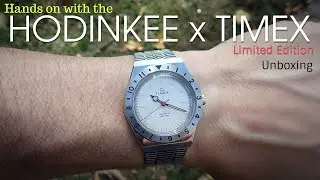 HODINKEE x Q TIMEX Hands On Unboxing - Limited Edition - Hodinkee x Timex. No date Q Timex