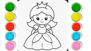 How to Draw a Cute Baby doll Drawing||