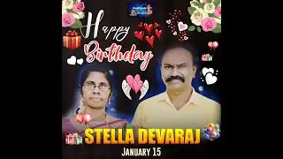 Mrs. Stella Devaraj | Happy Birthday | Peniel Church TV #walkwithjesus #happybirthday