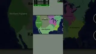 territorial.io time lapse #shorts #map #territorialio #territorialio
