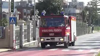 [VERY RARE-SPARE] AIB Nissan Navara+APS Iveco EuroFire 150E27 I serie Vigili del fuoco Finale Ligure