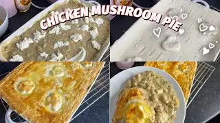 КАК ПРИГОТОВИТЬ СЛИВОЧНЫЙ ПИРОГ С КУРИЦЕЙ И ГРИБАМИ