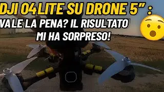 DJI O4 lite su DRONE FPV 5 Pollici, Emax Eco 3 con Stack da 33 euro su ImpulseRC Blackbird Echo PRO