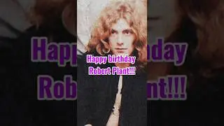 Happy birthday, Robert Plant!!!! #rock #metal #vocals #ledzeppelin #shorts #youtubeshorts #fyp