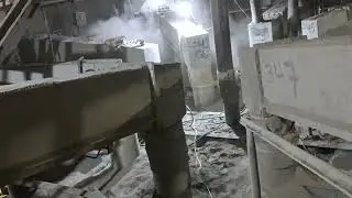 Silo cleaning pg gate airslide cardox blasting