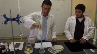 تحضير محلول قياسى من كبريتات النحاس خماسى الماء CuSO4 تركيزه 0.1مولار فى حجم 250ml
