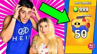 50 MEGA BOX Μαζί με Φαιη (ΑΚΡΑΙΟ) *Brawl Stars*