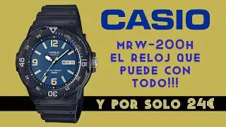 Me gasto 24€ en un CASIO MRW-200H y me quedo asombrado!!!