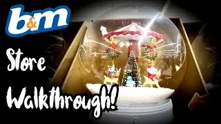 B&M Christmas 2022 Store Walkthrough! 🎄