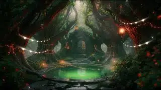 Enchanted Forest Sanctuary | 963Hz God Frequency | Calm & Gentle Reset
