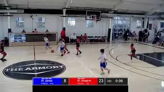 CYO Basketball- St James vs St Josephine (6th Grade Boys) Live from THE ARMORY in Columbus, Ohio.
