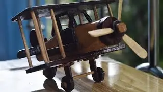 How to make a wooden plane | diy wood crafts | Wooden Toy plane |लकड़ी से हवाई जहाज कैसे बनाएं