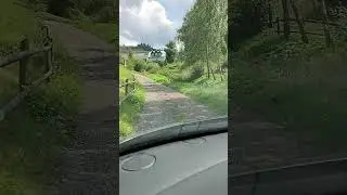 Driveway to Carpathian estate
