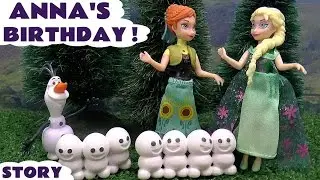 Frozen Princess Anna's Happy Birthday With Queen Elsa