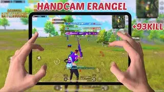 İPAD PRO HANDCAM ERANGEL 93 KILL GAMEPLAY 😱😱 PUBG MOBİLE