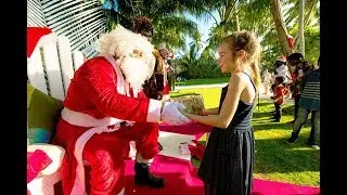 Santas Arrival to Villingili Island