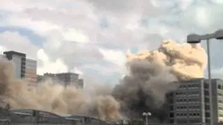 Houston prudential demolished 1-8-2012  explosion Texas MD Anderson West End