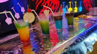 Mocktail stall | mocktail counter | booking 9933728471 #mocktails #smokepaan #coktail #firepan