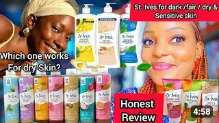 Body Moisturisers like a dermatologist | dry skin tips. | St. Ives body lotions for bright& moisture