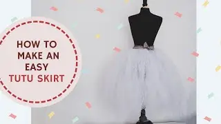 How To Make a Tutu Skirt for Halloween