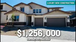 Touring a $1,256,000 Luxury New Construction Home For Sale In Henderson, Nevada