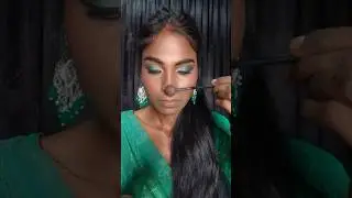 Brown skin makeup tutorial pink eye makeup #shortsfeed#beauty#makeuptutorial#simplemakeuptutorial
